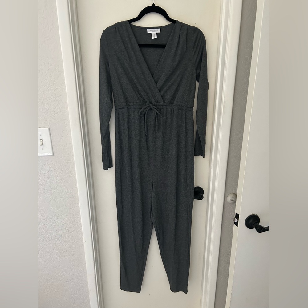 Motherhood Charcoal Jumpsuit